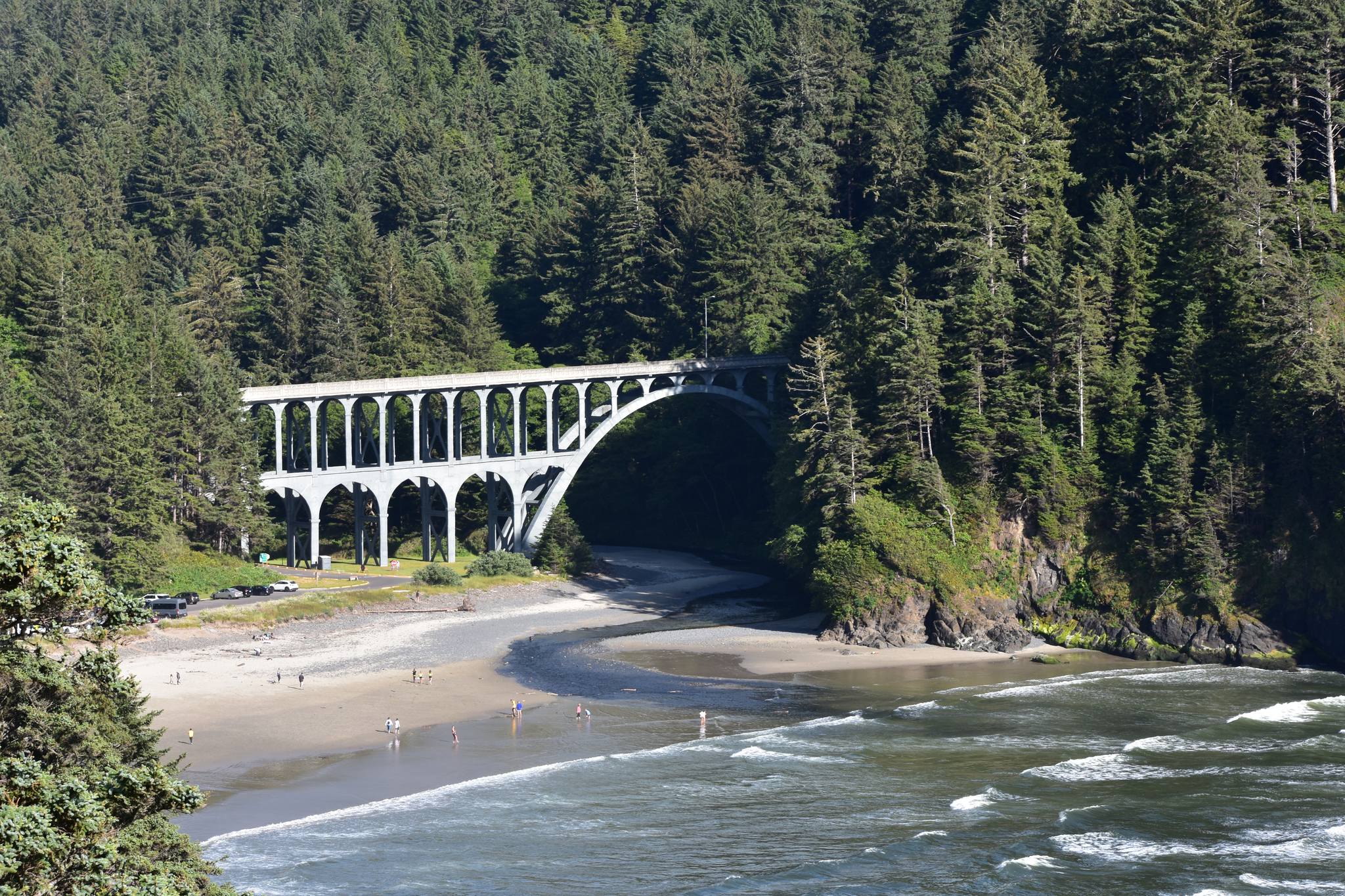 Bridge view from Haceta